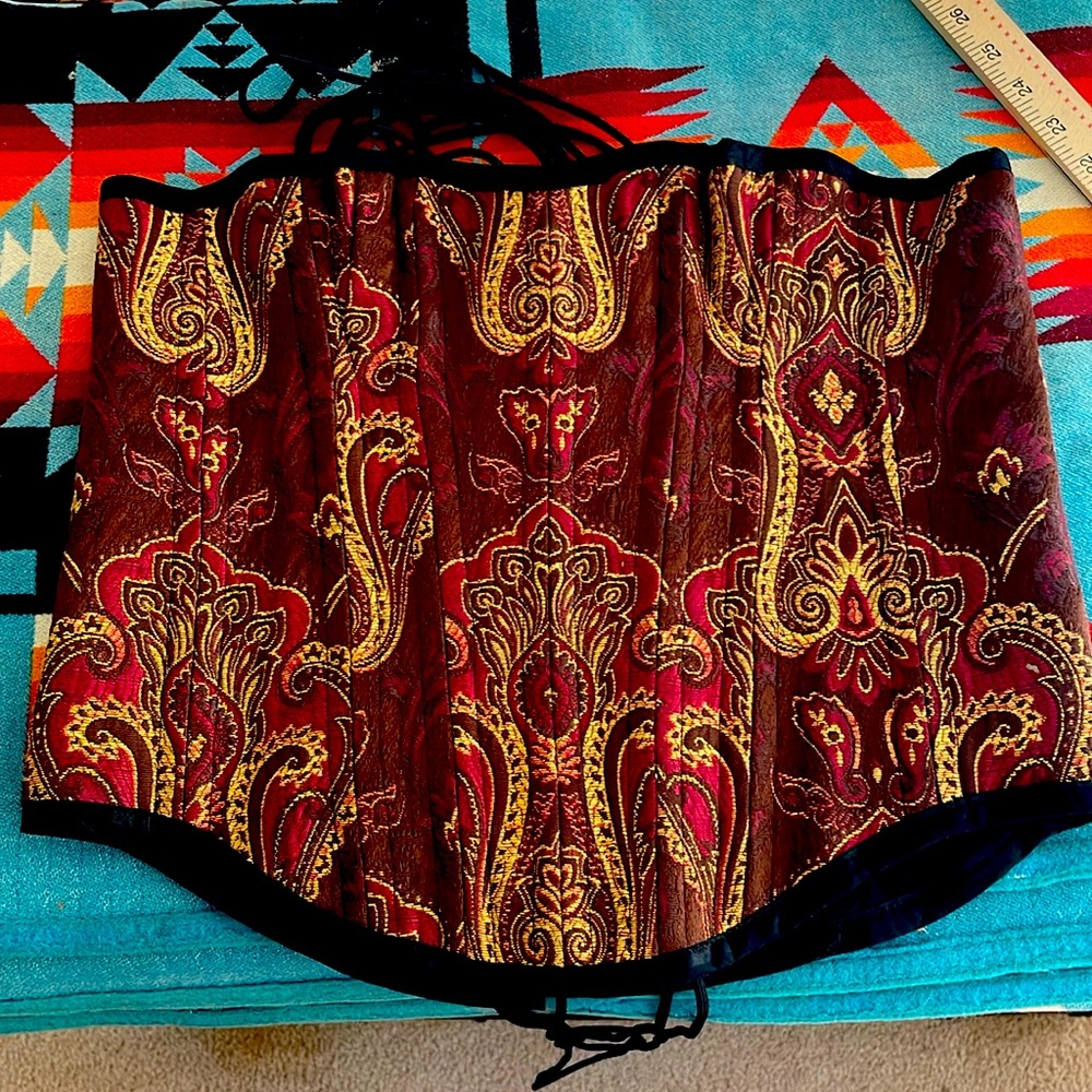 Silver Leaf Costumes M corset EUC Ren Faire